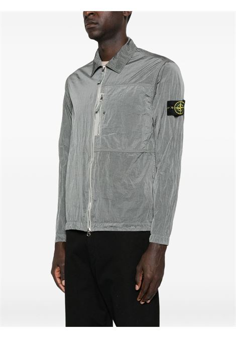 camicia metal uomo grigia STONE ISLAND | K2S15 1200031 S0019V006B